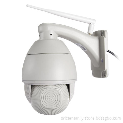 Sricam SP008 CMOS 1.0 Megapixel Waterproof PTZ Outdoor Real Time Monitor Metal IP Camera